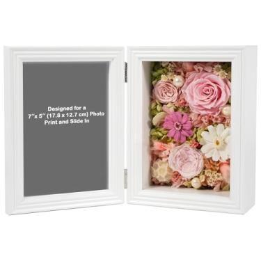 Imagem de JoyFlower Porta-retrato de flores Preserved Rose Forever para mulheres, mãe, esposa, namorada, avó, flores preservadas, no Dia dos Namorados, Dia das Mães, Natal, Casamentos, Aniversário, Aniversário