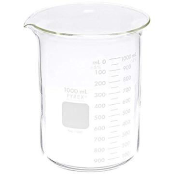 Imagem de Pyrex 1000-1LCNpk Griffin Low Form 1000 mL Beaker Graduated 6Pk (Pack of 6)