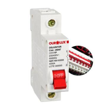 Imagem de Disjuntor Unipolar Curva C 6a 10a 16a 20a 25a 32a 40a 50a 63 Termomagn