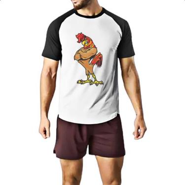 Imagem de Camiseta Raglan Galo Bravo - Alearts, EG