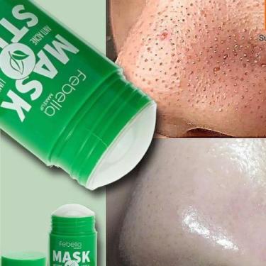 Imagem de Máscara Chá Verde Remover de Cravos Anti-Acne Hidratante Beleza Pele F