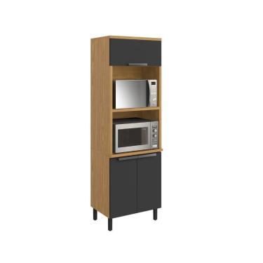 Imagem de Paneleiro Itatiaia 2 Portas 2 Fornos Grafite New Porto