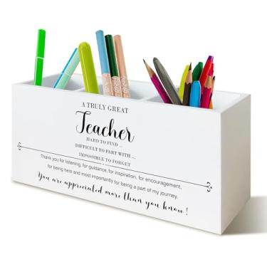 Imagem de UNCDLV Organizador de mesa, suporte de lápis para escritório, escola, dormitório e penteadeira, acessórios de mesa, suporte de pincel de maquiagem 857