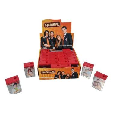 Imagem de Caixa De Apontador De Plástico Rebelde - Napolestore, Laranja