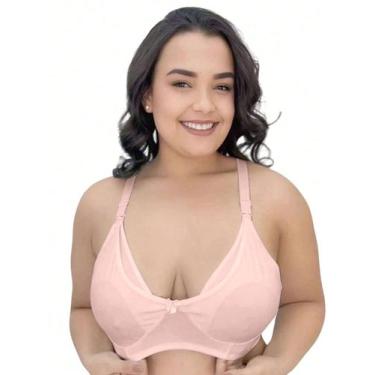 Imagem de Sutiã Amamentação Plus Size Gestante Reforçado Confortável - Fristyle,