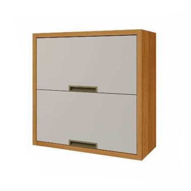 Imagem de Armário Aéreo 2 Portas Basculas Nesher Imperatriz 80cm Mdf