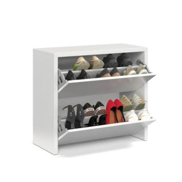 Imagem de Sapateira Vertical Melissa 2 Gavetas Basculantes Organizadora Calçados