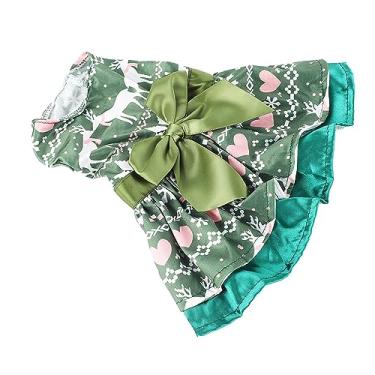 Imagem de Zerodis Dog Tópico de Natal Grande Amor Vestido de Verão de Cachorro para o Natal e Roupas Diárias (Xl)