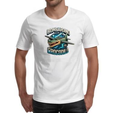 Imagem de Camiseta Unissex Bombardino Crocodilo - Alearts, EG