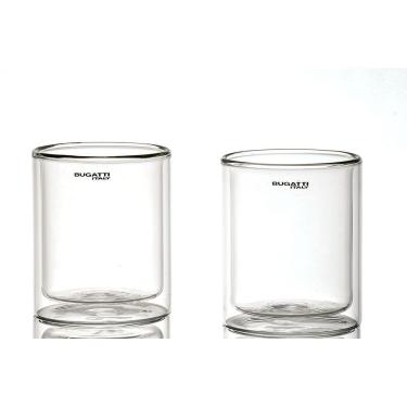 Imagem de Conjunto De Copos De Whisky Parede Dupla 300ml 2pçs - Bugatti