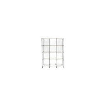 Imagem de Estante Balcão Aramado 16 Nichos 40cm Profundidade Preto 4x4 - Estante