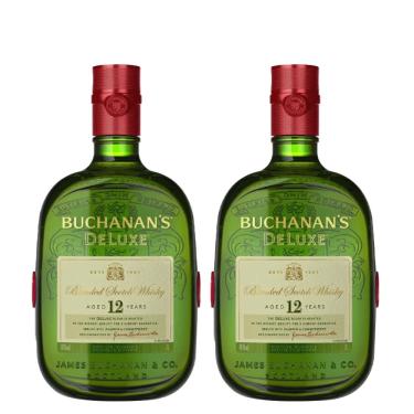 Imagem de KIT 02 BUCHANAN'S DELUXE BLENDED SCOTCH WHISKY ESCOCÊS 12 ANOS 1000ML