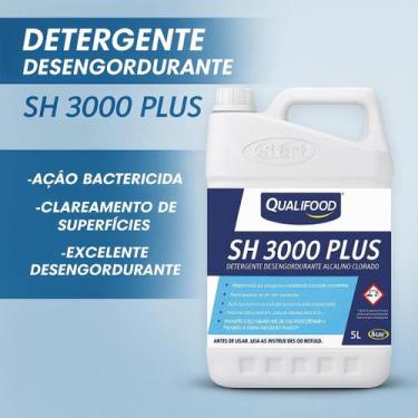 Imagem de Start SH3000 Desengordurante Alcalino Clorado 5L  Limpeza Industrial e