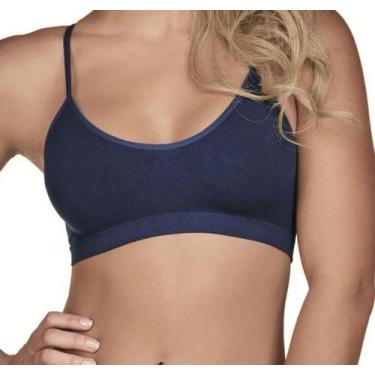 Imagem de Sutiã Nadador Ultraleve DeMillus 61404, Marinho, UN