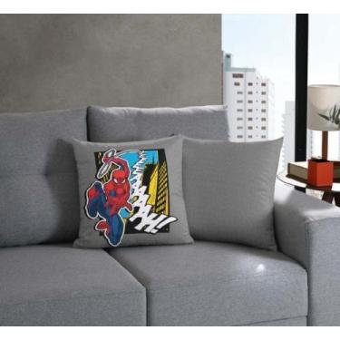 Imagem de Capa De Almofada Bella Janela Personagens 45x45 Decorativa, Capa Spide
