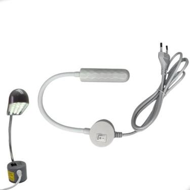 Imagem de Luminária 20 Led P/ Maquina De Costura Flexível Bivolt Imã - YOKE, Biv