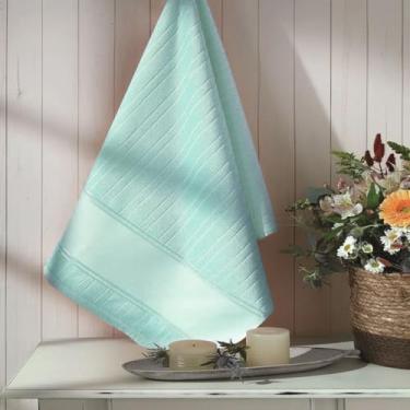 Imagem de Toalhas de Banho Artesanalle Dohler para Pintura e Ponto Russo (1, 9651 - Turquesa, 140cm X 70cm)