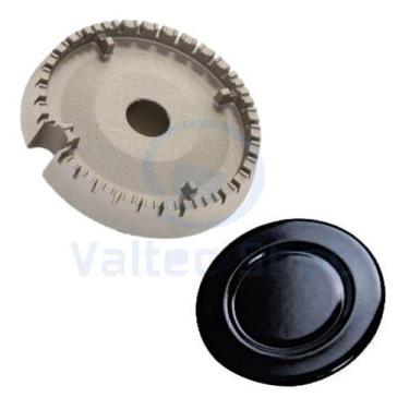 Imagem de Queimador + Espalhador Fogão Cooktop Brastemp Consul 9cm - Brastemp/ C