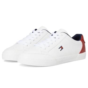 Imagem de Tommy Hilfiger Tênis feminino Lylle, Branco Multi 140, 39