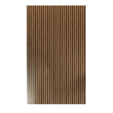 Imagem de Kit 200 Placas Ripados Revestimentos Painel Decorativo MDF 45cmx11cm(50,EMBUIA)