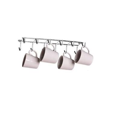 Imagem de Porta xicaras cromado 275x30x100mm - jomer