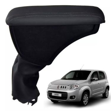 Imagem de Apoio de Braço Porta Objetos Para Fiat Uno Vivace (Grafite - Costura Grafite)