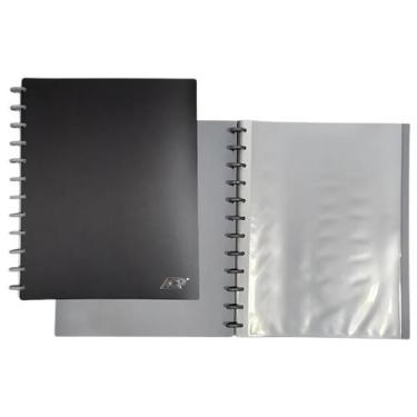Imagem de Pasta Catálogo Candy A4 com 30 Envelopes Plásticos Reposicionáveis Esc