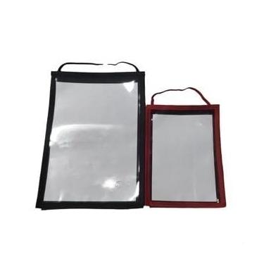 Imagem de Kit com 10 Pastas Sanfonadas Organizadoras A4 em Plástico com Divisórias para Documentos - Porta Ordens de Serviço, Uso Escolar e Escritório(VERDE,A4 (24x34cm))