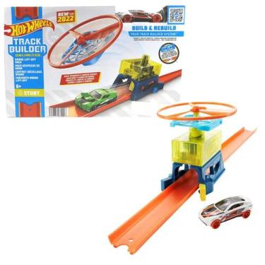 Imagem de Pista Hot Wheels Track Builder Drone Lift Off Mattel Crianças Diversão