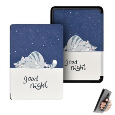 Imagem de GUKSRASO Capa para Kindle Paperwhite 11ª Geração/Signature Edition 2021 (6.8", Modelo: M2L3EK/M2L4EK) - com Função Automática de Dormir/Despertar e Alça de Mão