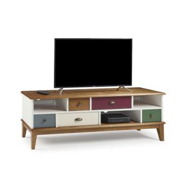 Imagem de Rack 5 Gavetas - Apaixone&Decore, Branco Color