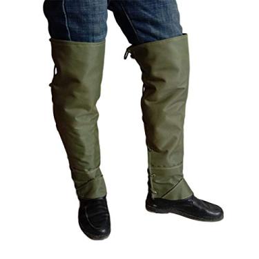 Imagem de Polainas de perna, leggings à prova de cobra para captura de animais de estimação, espinhos da selva, vermes de cobra, proteção de ciclismo, etc. Desempenho estável, resistente a facadas, resistência