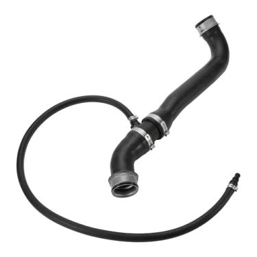Imagem de Partuto Mangueira de radiador Nº A2045010382 Mangueira de tanque de reservatório de refrigeração superior para Mercedes-Benz C300 3.0L 2008-2012 borracha preta boa vedação
