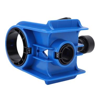 Imagem de Karlak Kit de Instalação de Serra de Furo para Fechadura de Porta Com Serra de Furo para Portas de Madeira e Metal, Modelo de Guia Conjunto de Serra de Furo