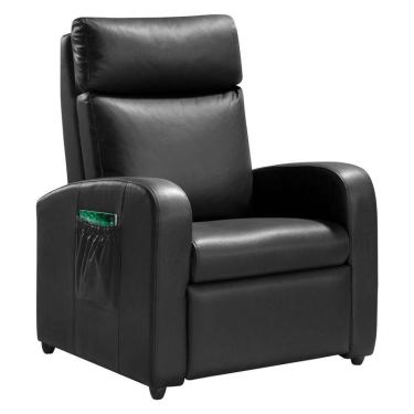 Imagem de Poltrona Do Papai decorativa Giorno Corino Preto