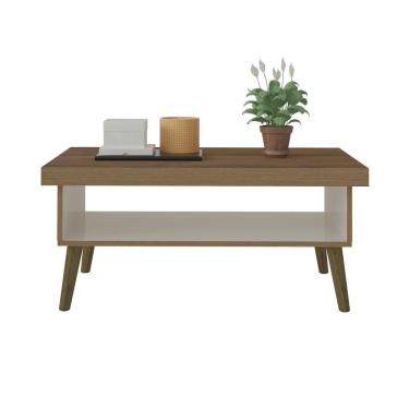 Imagem de Mesa De Centro Lucca Pinho/off White Artely