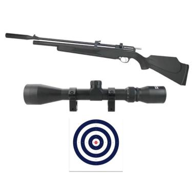 Imagem de Carabina Pressão Pcp Pr900s Polímero 5,5+luneta 3-9x40+alvos