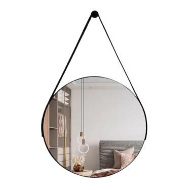 Imagem de Espelho Redondo Versátil Entrega Rápida E Qualidade