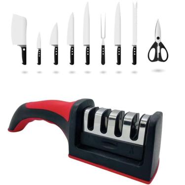 Imagem de Afiador Facas  3 Opções Afiamento