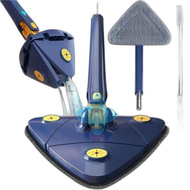 Imagem de Mop Triangular Limpeza Esfregão Triangulo Ajustável