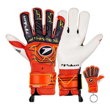 Imagem de Luva de Goleiro Futebol de Campo Profissional Poker Champion 9 Ref 01125-Unissex