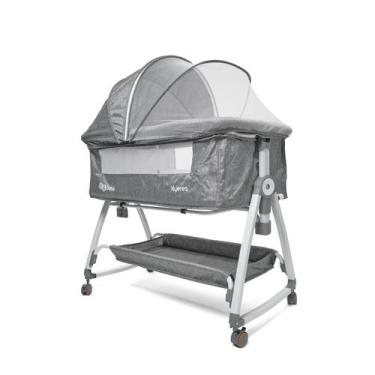 Imagem de Berco Berço Portatil Moises Abertura Lateral Cobed Com Anti Refluxo Aj