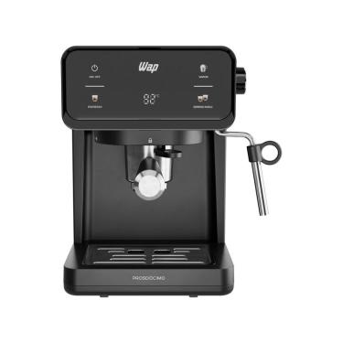 Imagem de Cafeteira Elétrica Wap WCM20 Inox 2 Xícaras Preto e Cinza FW010587