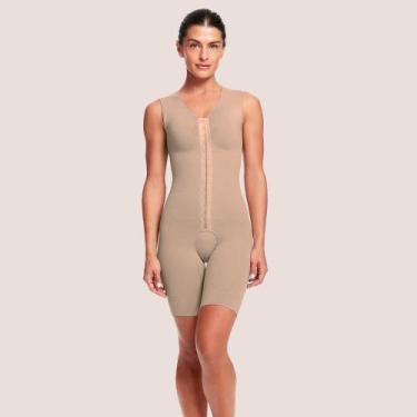 Imagem de Body Macaquinho Cinta Regata Feminino Plié Pós Cirúrgica Modelador, Ba
