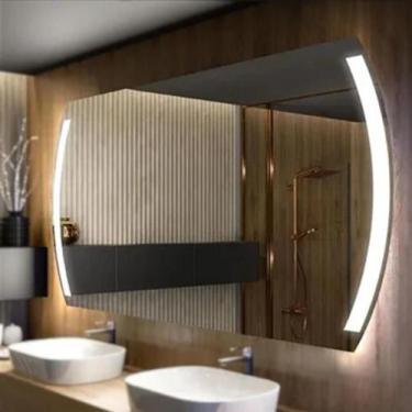 Imagem de Espelho com LED Romântico e Touch Screen - Iluminação Ajustável - Espe