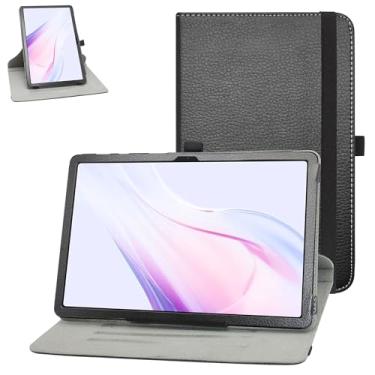 Imagem de MAMA MOUTH Capa giratória para Galaxy Tab A9 Plus, suporte rotativo de 360 graus com linda capa para tablet Samsung Galaxy Tab A9 Plus 2023 (SM-X210/SM-X215/SM-X216) 11 polegadas, preta