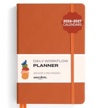 Imagem de Agenda Anedota 2026: um planejador mensal, semanal e diário 2026 para planejar seu sucesso - capa dura tamanho A5, comece a qualquer momento e alcance seus objetivos - noz-moscada