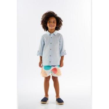 Imagem de Conjunto Infantil para Menino com Camisa e Short Up Baby-Masculino