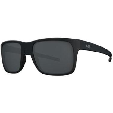 Imagem de Óculos de Sol HB H-Bomb 2.0 Matte Black Polarized Gray-Masculino