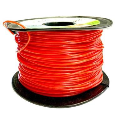 Imagem de Fio Nylon Roçadeira 2,4 mm Redondo Rolo Bobina 1 kl 192 mts - UNI ECCO